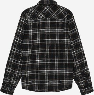 Jack & Jones Junior Regular fit Button Up Shirt in Black