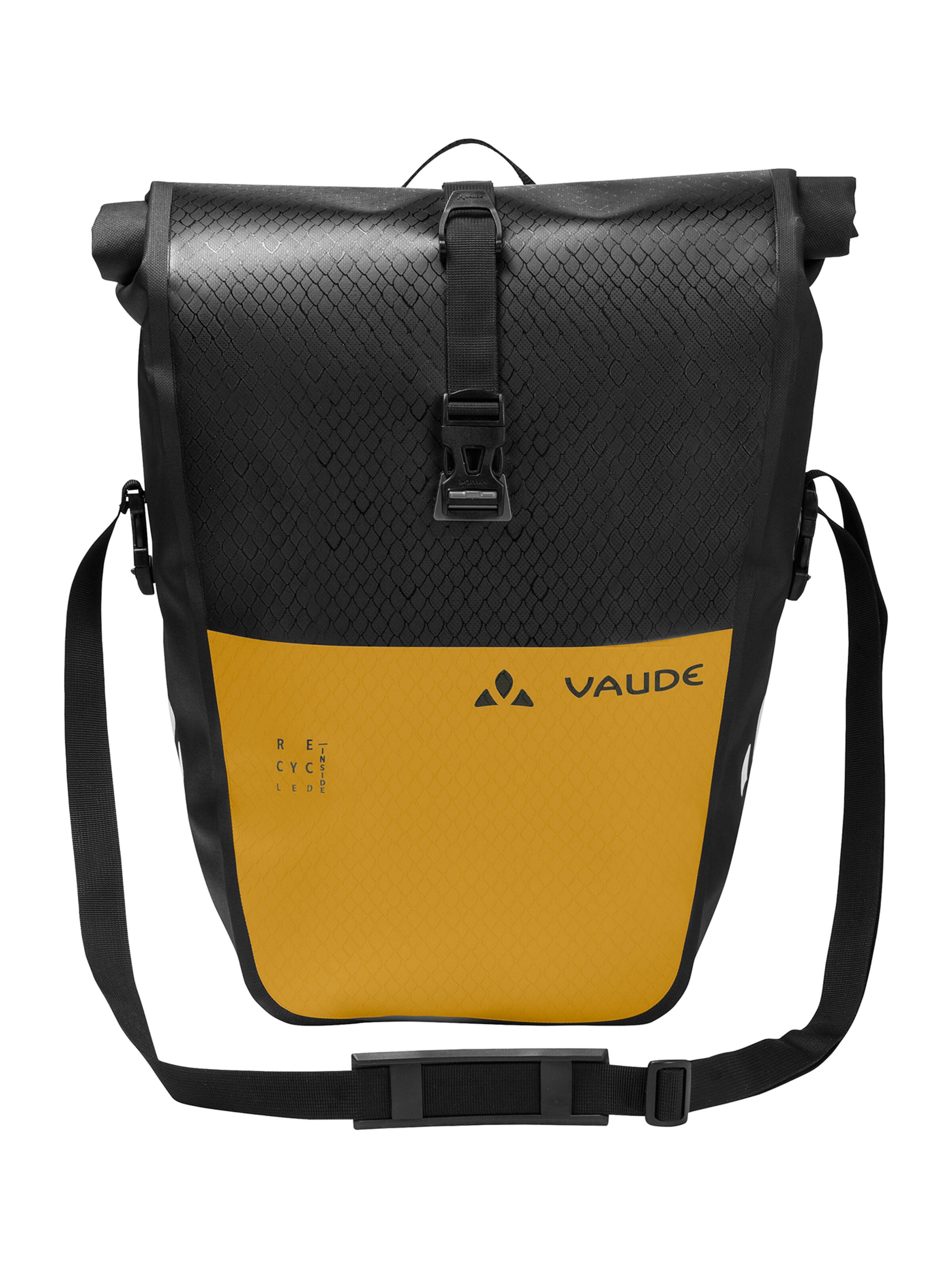 VAUDE Hinterradtaschen 'Aqua Back' in Gelb: Vorderseite