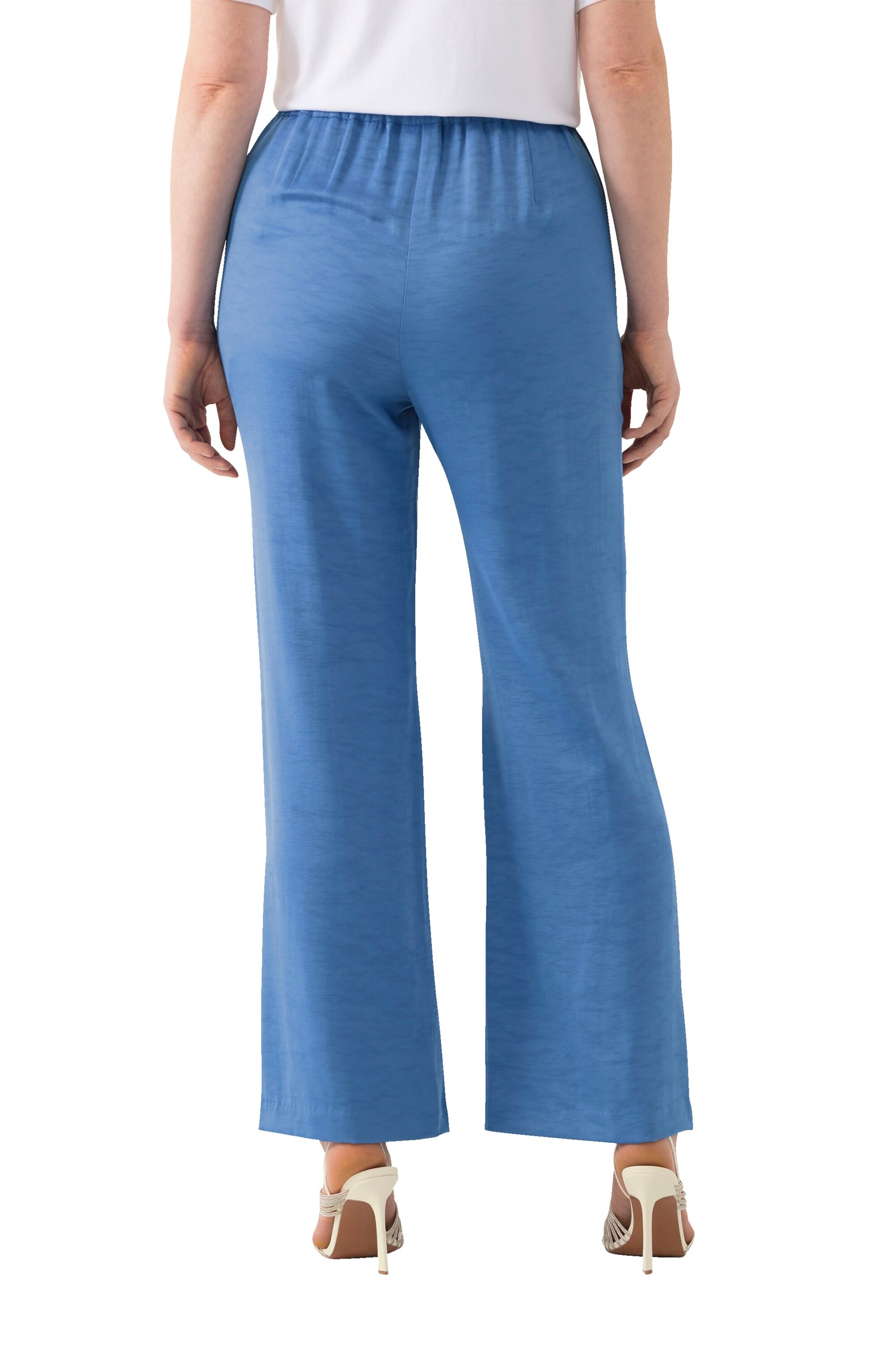 Ulla Popken Regular Broek in Blauw