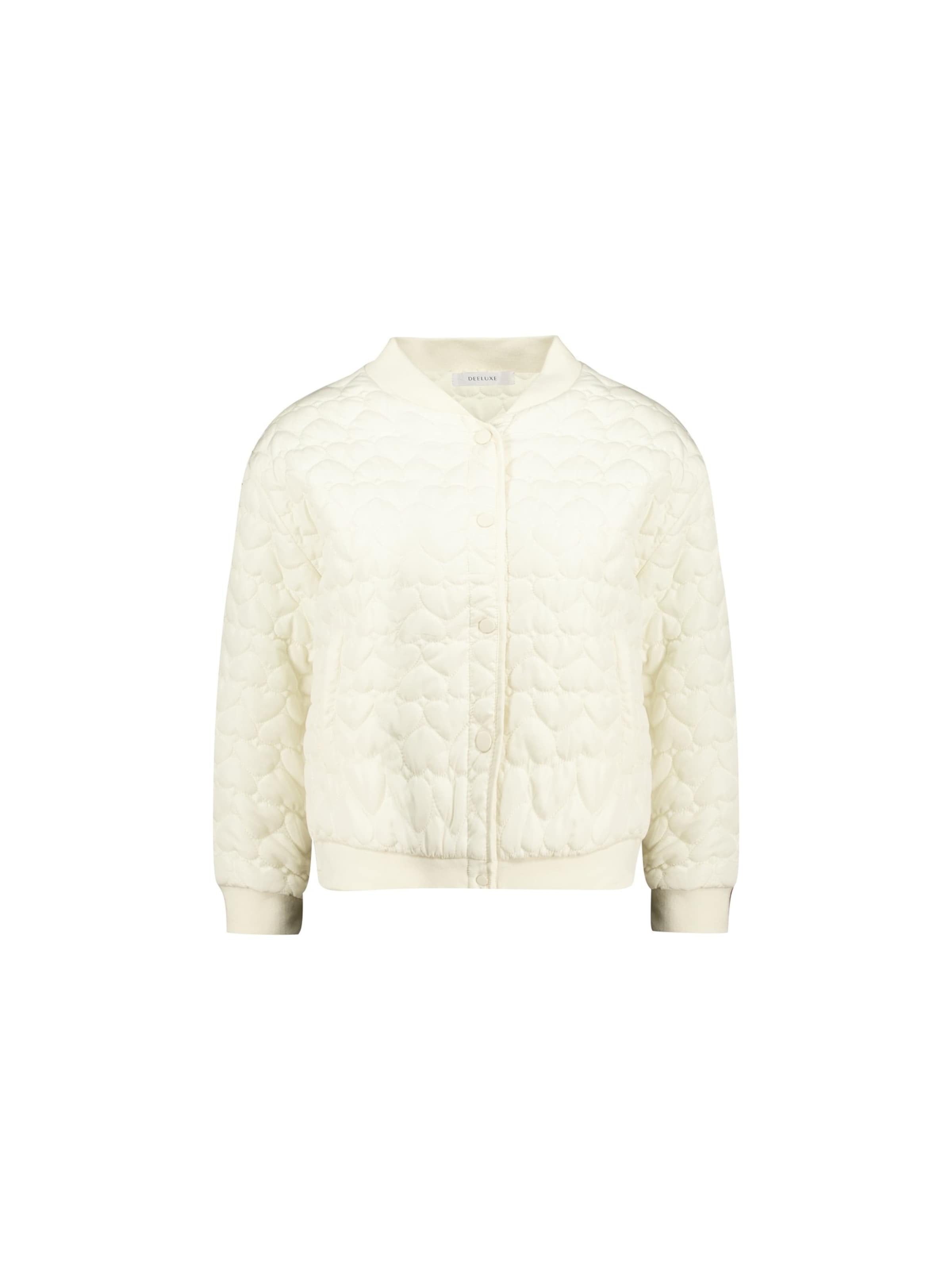 Deeluxe Jacke 'Lovely' in Weiß: Vorderseite