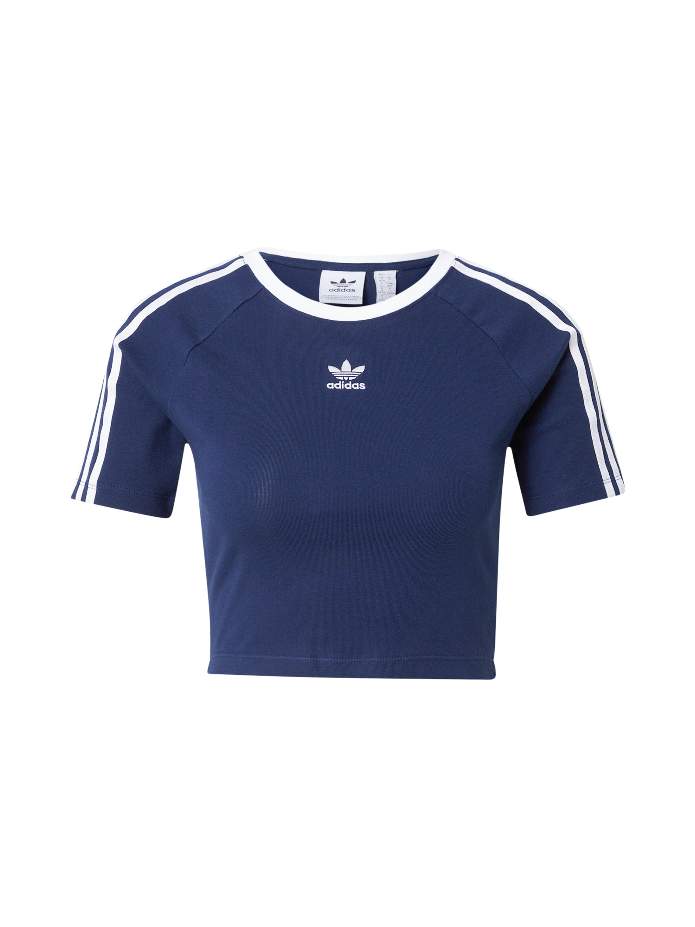 T-shirt ADIDAS ORIGINALS en bleu : devant