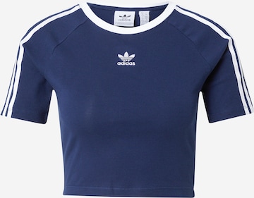 T-shirt ADIDAS ORIGINALS en bleu : devant