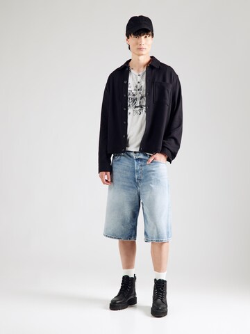 CAMP DAVID Shirt in Grey