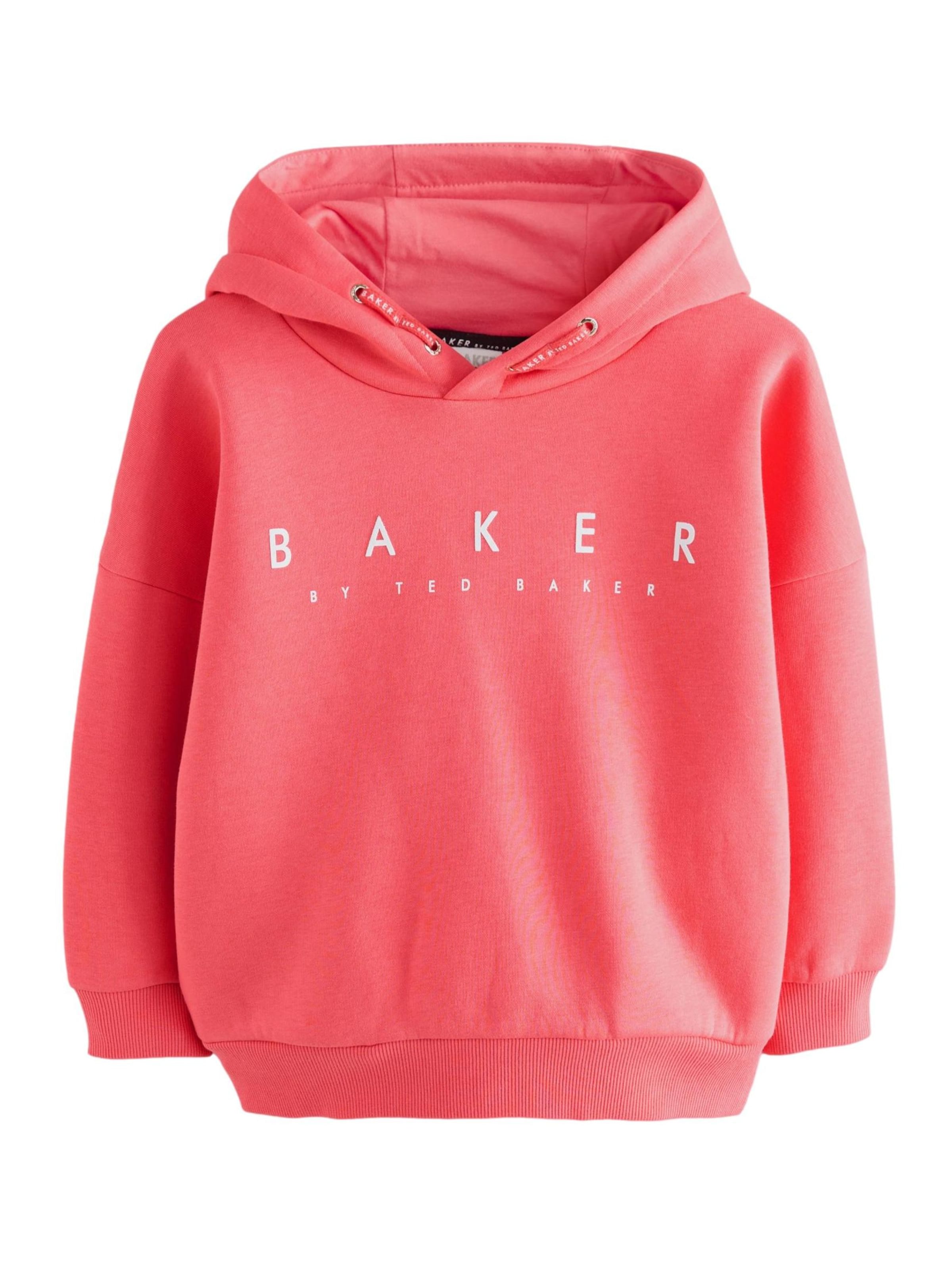 Bluză de molton de la Baker by Ted Baker pe portocaliu: față