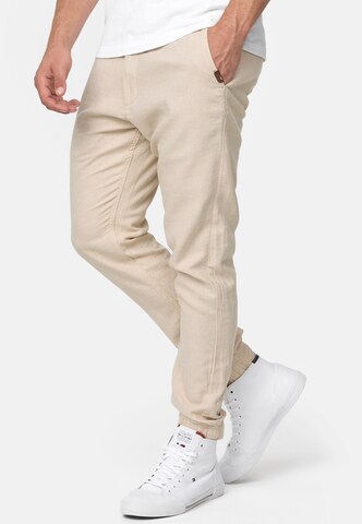 INDICODE JEANS Regular Chino 'Maldane' in Beige