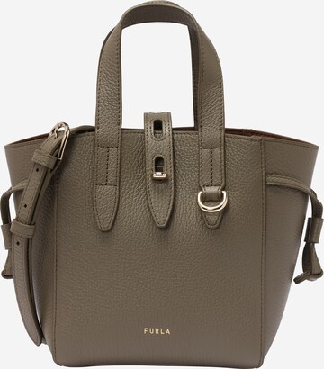 FURLA Handbag 'NET' in Green: front