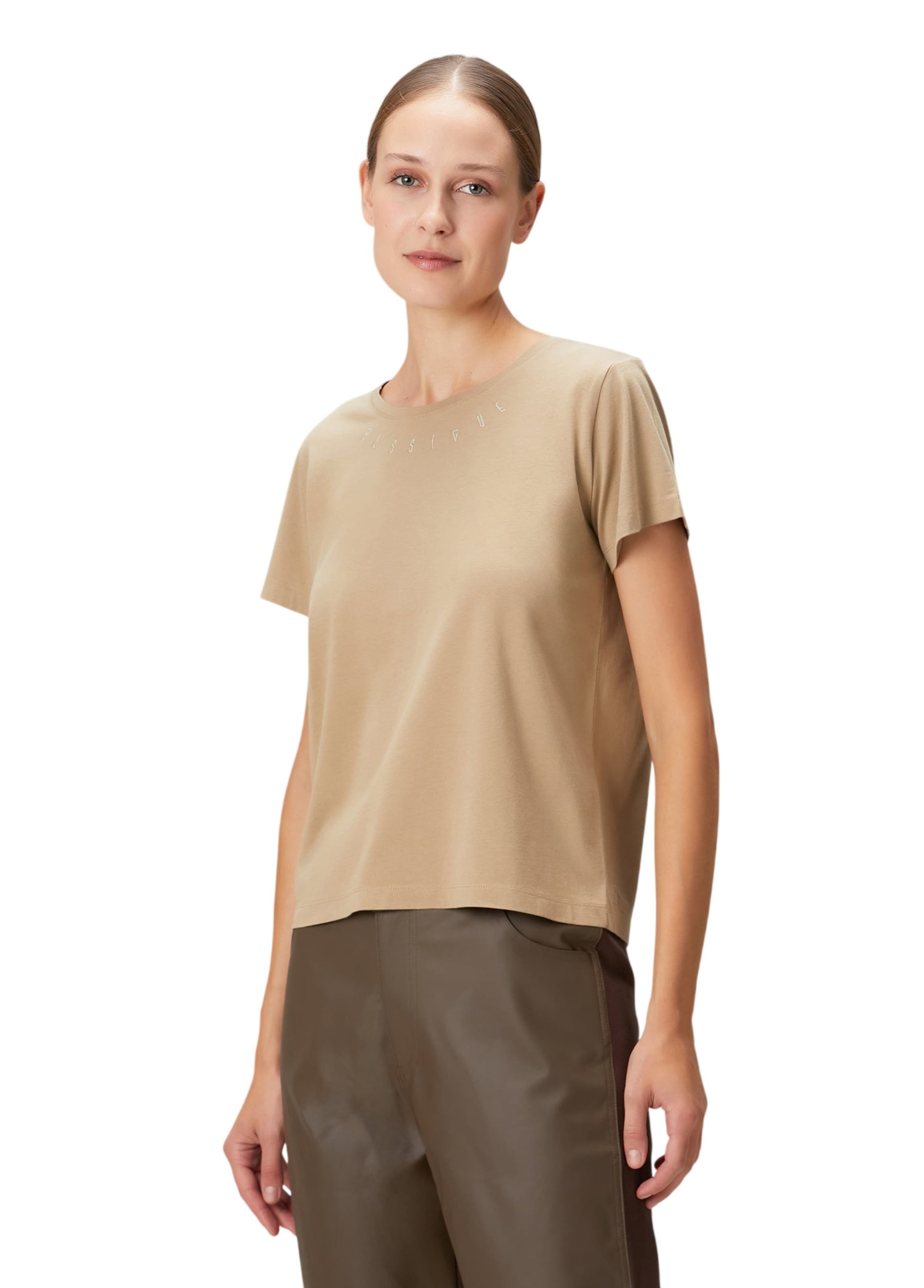 BASSIGUE T-Shirt in Beige