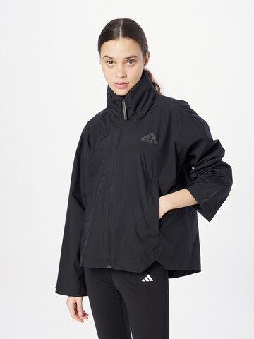 Veste outdoor 'Traveer' ADIDAS SPORTSWEAR en noir : devant