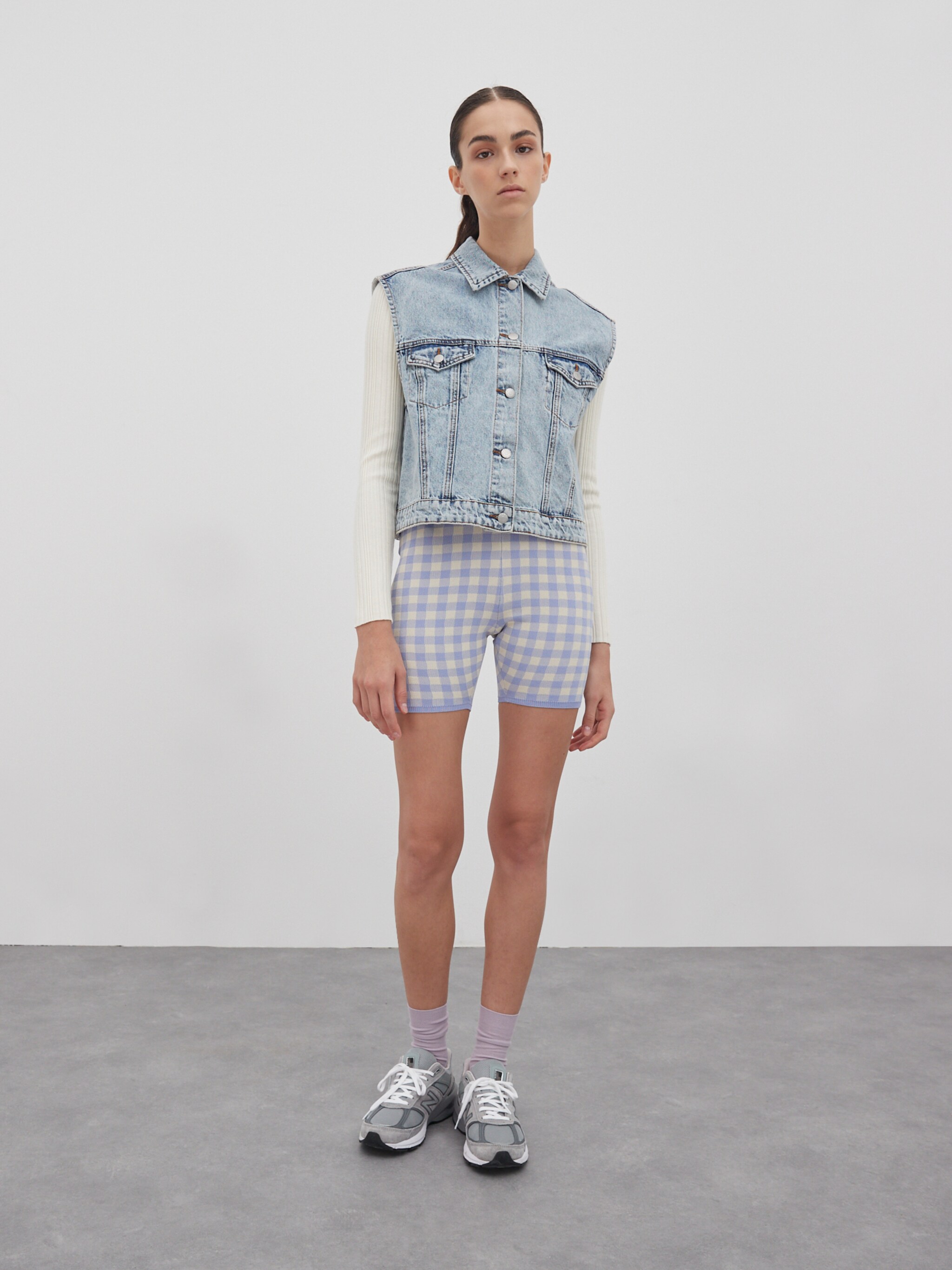 EDITED Producten Bodywarmer 'Stine' Black denim