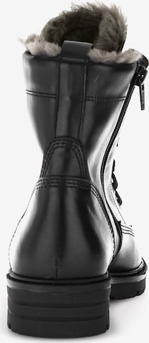 GABOR Lace-Up Ankle Boots in Black