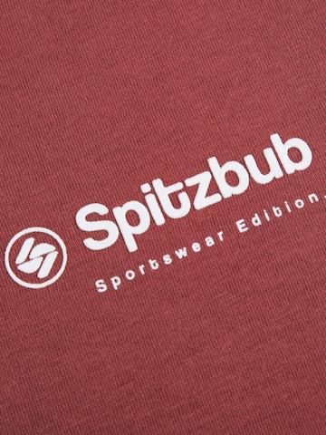 SPITZBUB Shirt ' ludis ' in Rood