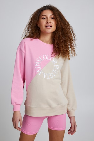 The Jogg Concept Sweatshirt in Roze: voorkant