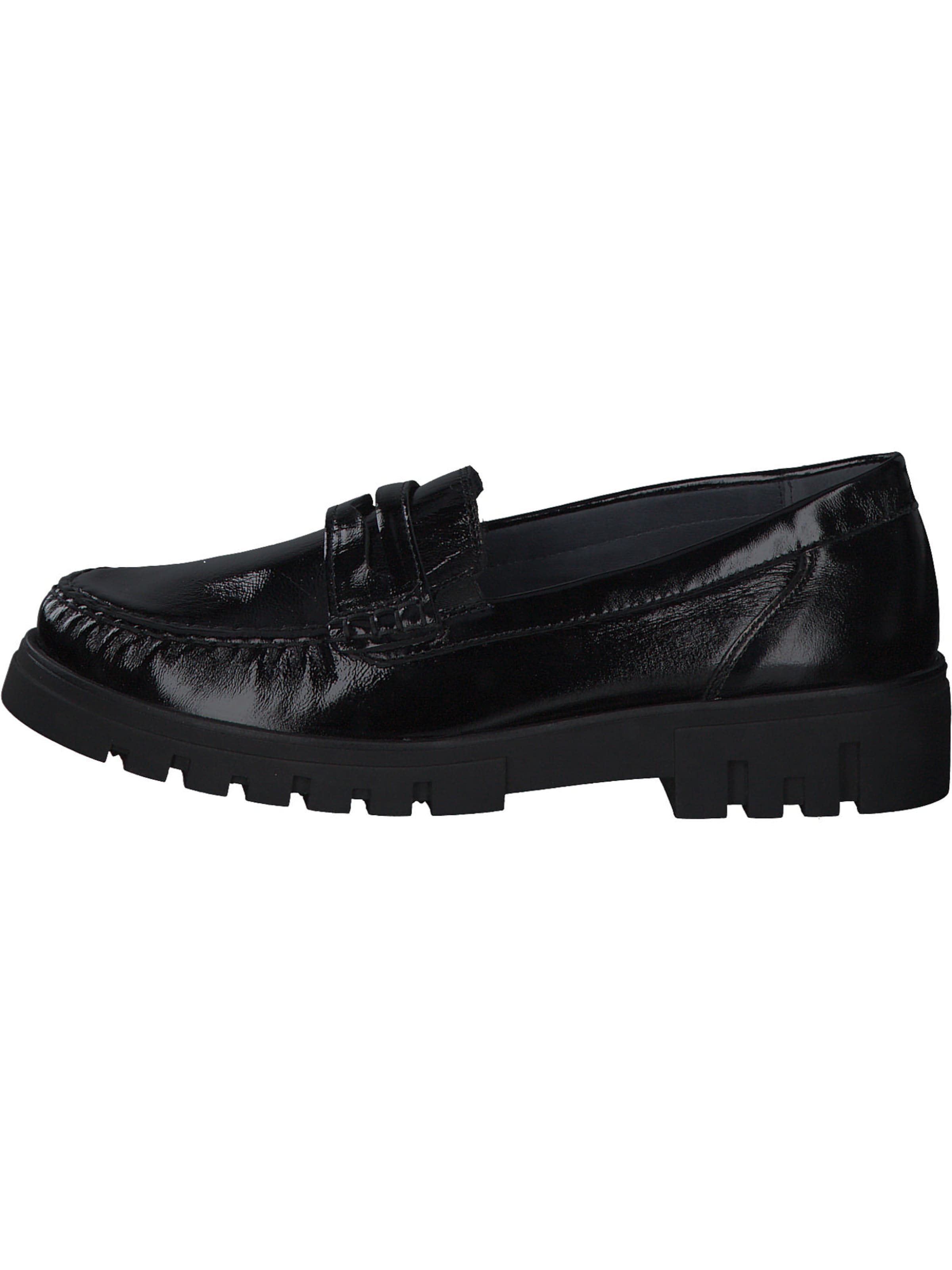WALDLÄUFER Moccasin 'Serena' in Black