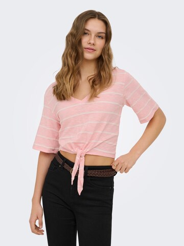 ONLY Shirt 'ONLSUMMER' in Pink