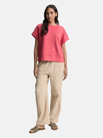 TOM TAILOR Sweatshirt in Rood