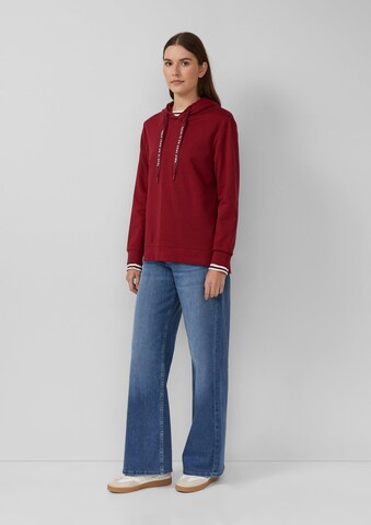 s.Oliver Sweatshirt in Rood