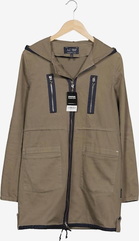 Armani Jeans Mantel L in Grün: Vorderseite