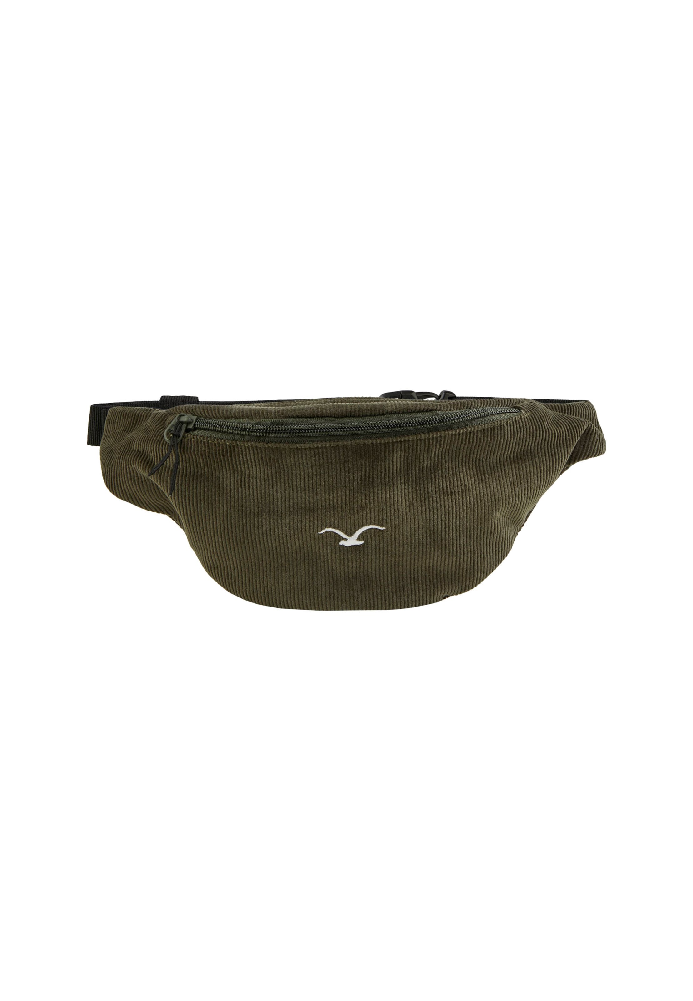 Cleptomanicx Belt bag 'Healer Cord' in Green: front