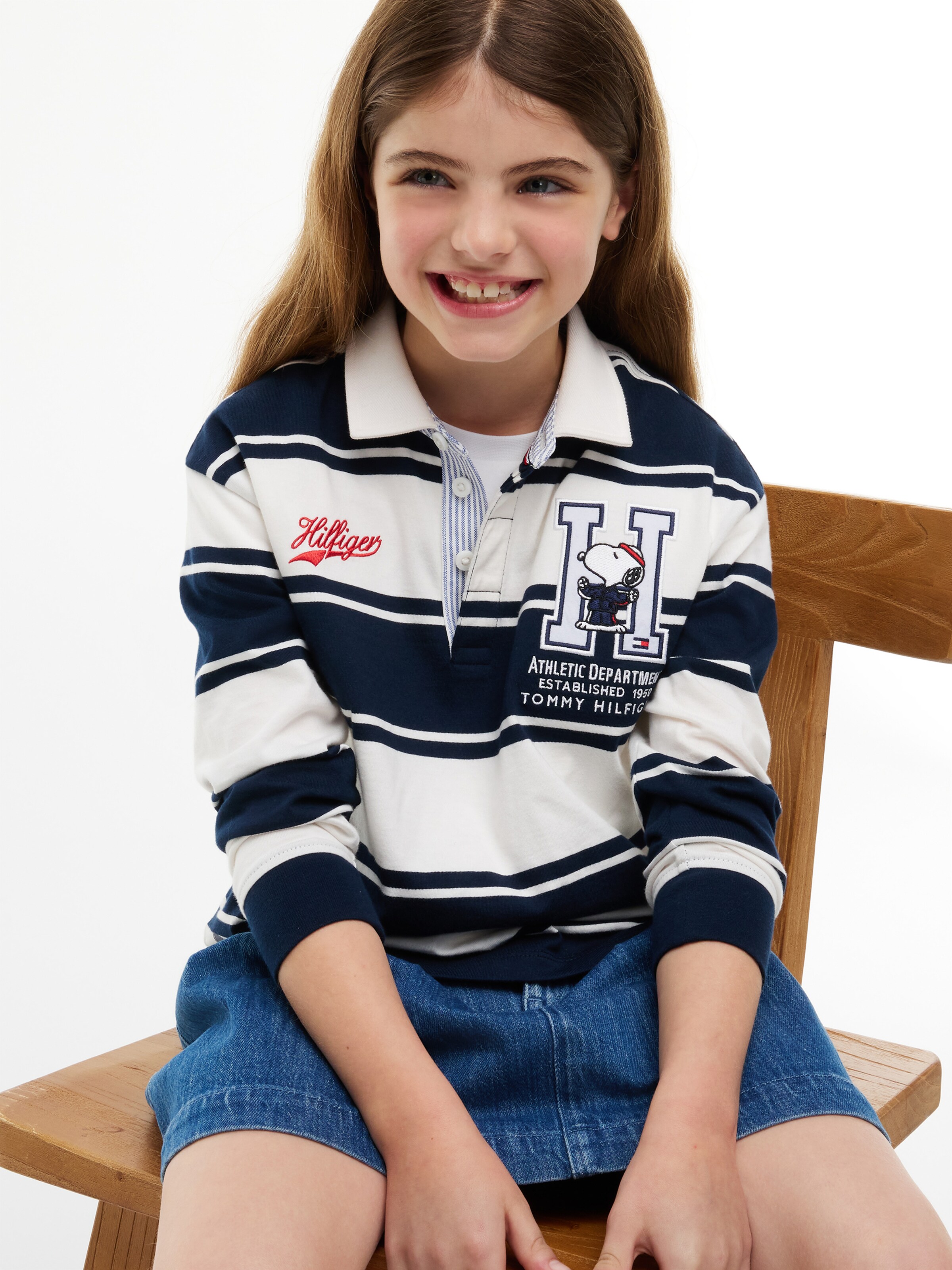 TOMMY HILFIGER Tričko 'PEANUTS' – modrá