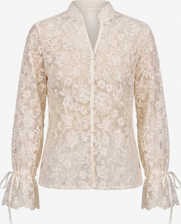 Tantra Bluse in Beige: Vorderseite