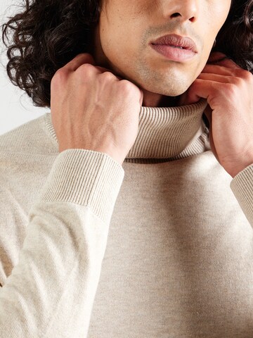 Pullover 'JJEmil' di JACK & JONES in beige