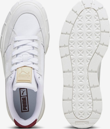 Sneaker low 'Mayze Stack Luxe' de la PUMA pe alb