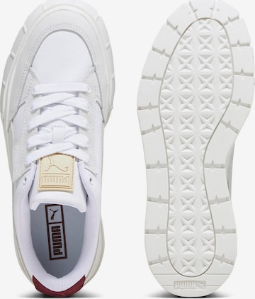 Baskets basses 'Mayze Stack Luxe' PUMA en blanc