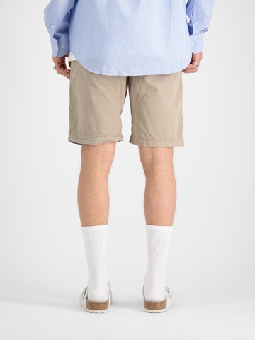 ALPHA INDUSTRIES Regular Shorts in Beige