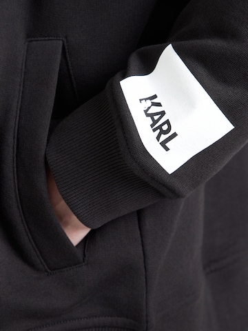 Veste de survêtement Karl Lagerfeld en noir