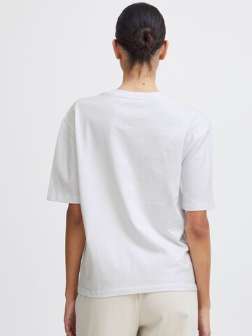 b.young - Camisa ' BYTROLO CREW NECK TSHIRT - ' em branco