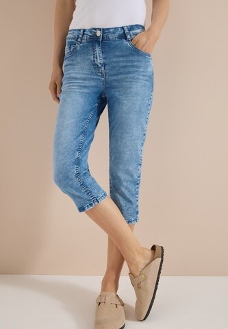 CECIL Slimfit Jeans 'Toronto' in Blau