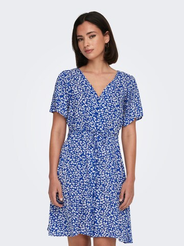 Robe 'Evida' ONLY en bleu : devant