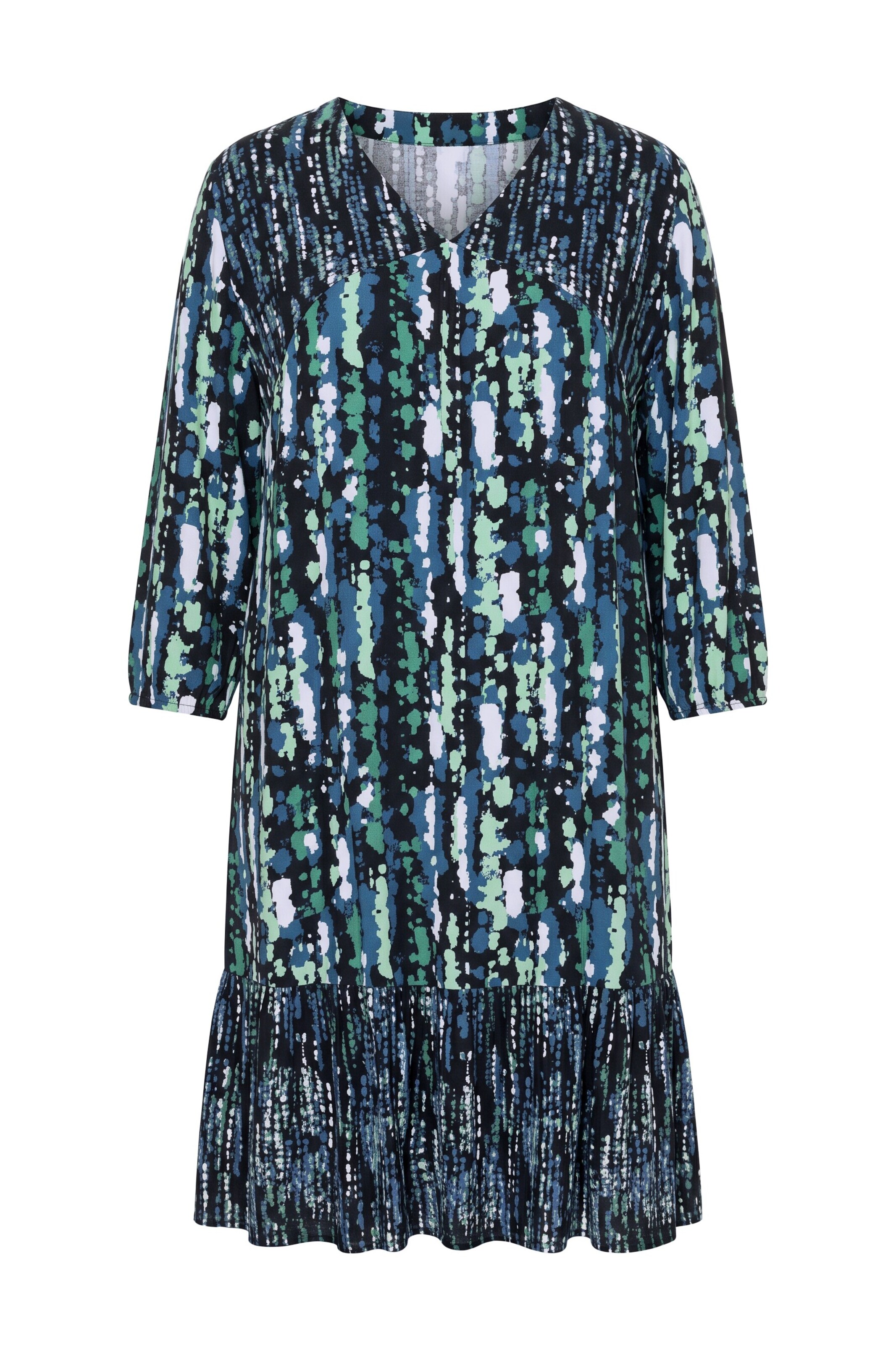 Ulla Popken Dress in Mixed colours: front