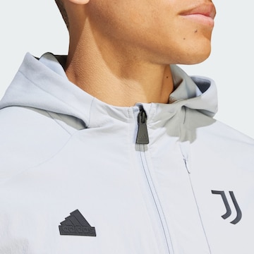 ADIDAS SPORTSWEAR Sportsweatjacke 'Juventus Designed for Gameday' in Grau