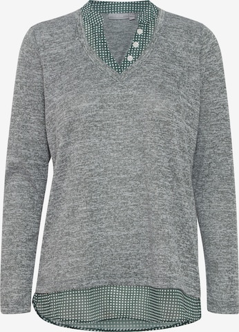 Fransa Strickpullover 'REXAN' in Grau: predná strana