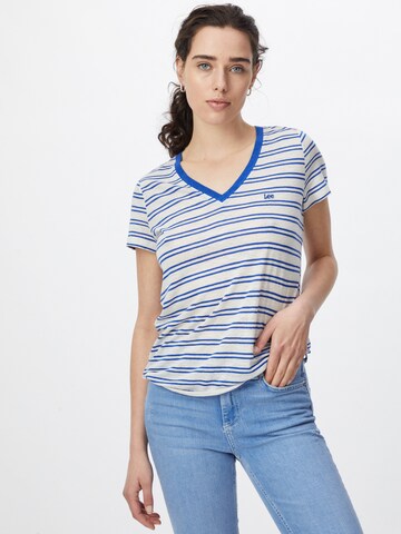 Lee - Camiseta en azul: frente