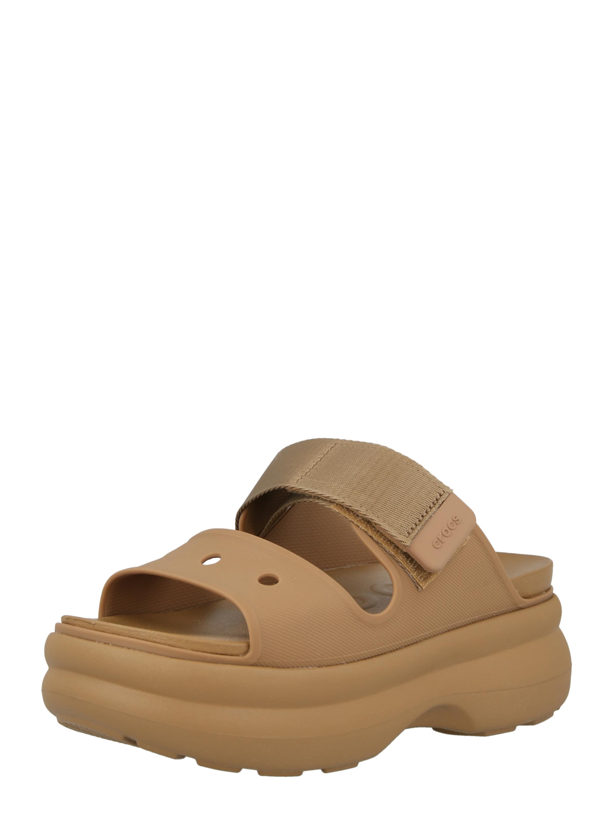 Zoccoletto 'Soho' di Crocs in marrone: frontale