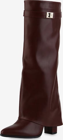 Van Hill Stiefel 'Cassia' in Braun: Vorderseite