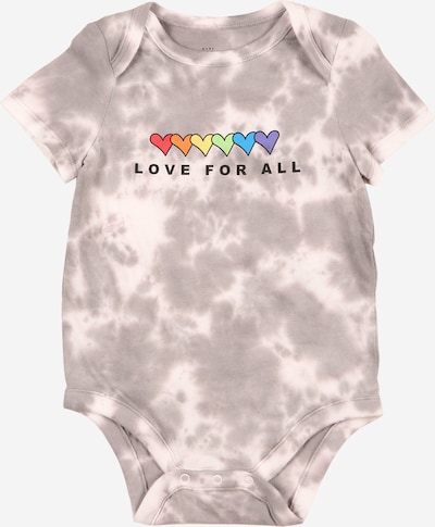 GAP Rompertje/body 'V-PRIDE' in de kleur Grijs / Gemengde kleuren / Offwhite, Productweergave