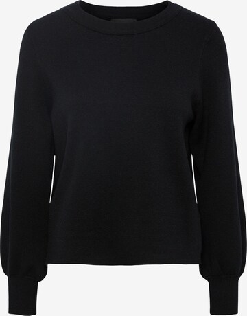 PIECES Sweater 'Jenna' in Black: front