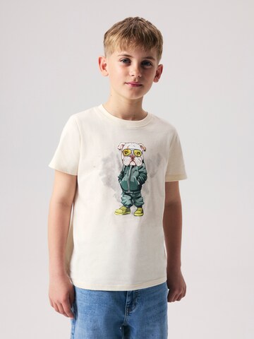 NAME IT - Camiseta 'NKMLegu' en blanco: frente