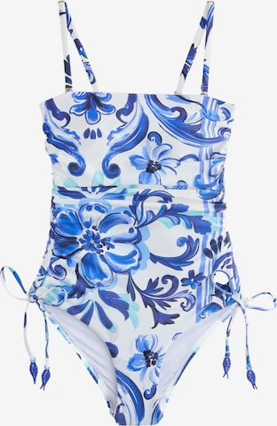 Next Bandeau Uimapuku värissä valkoinen: etupuoli