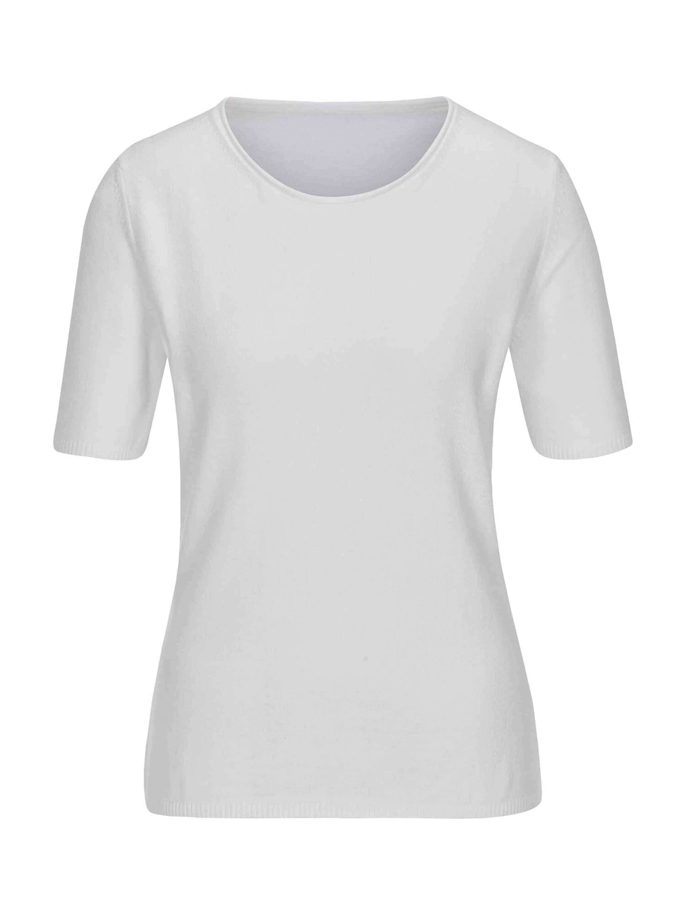 Pull-over MADELEINE en blanc : devant