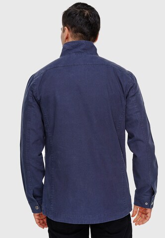 INDICODE JEANS Between-Season Jacket 'Blackburn' in Blue