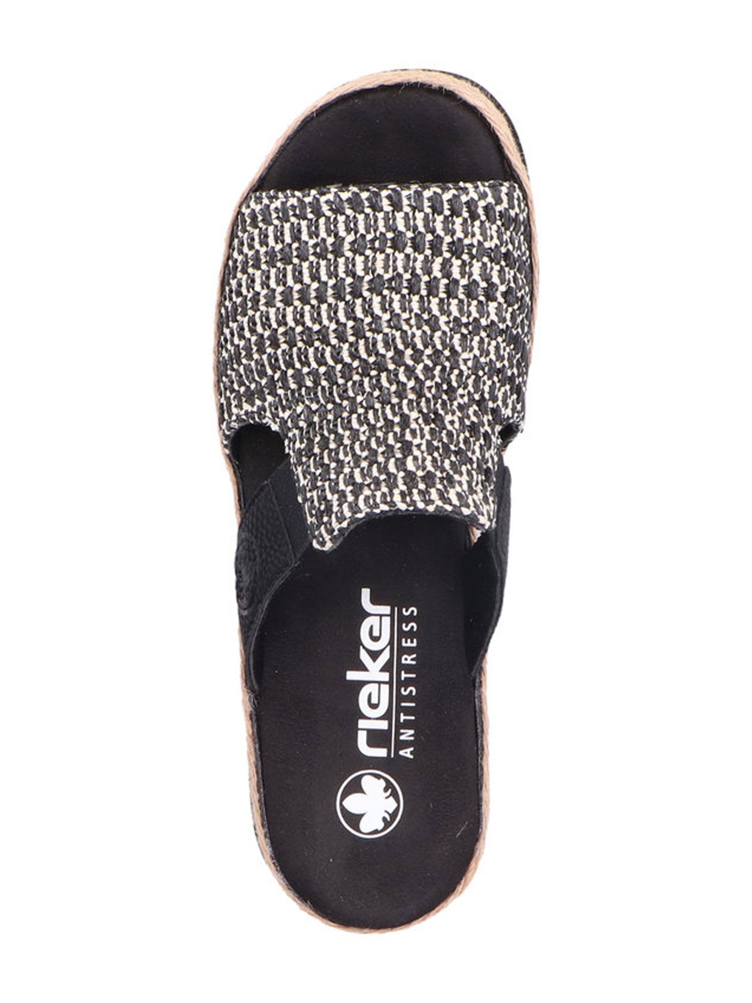 Rieker Pantolette i svart