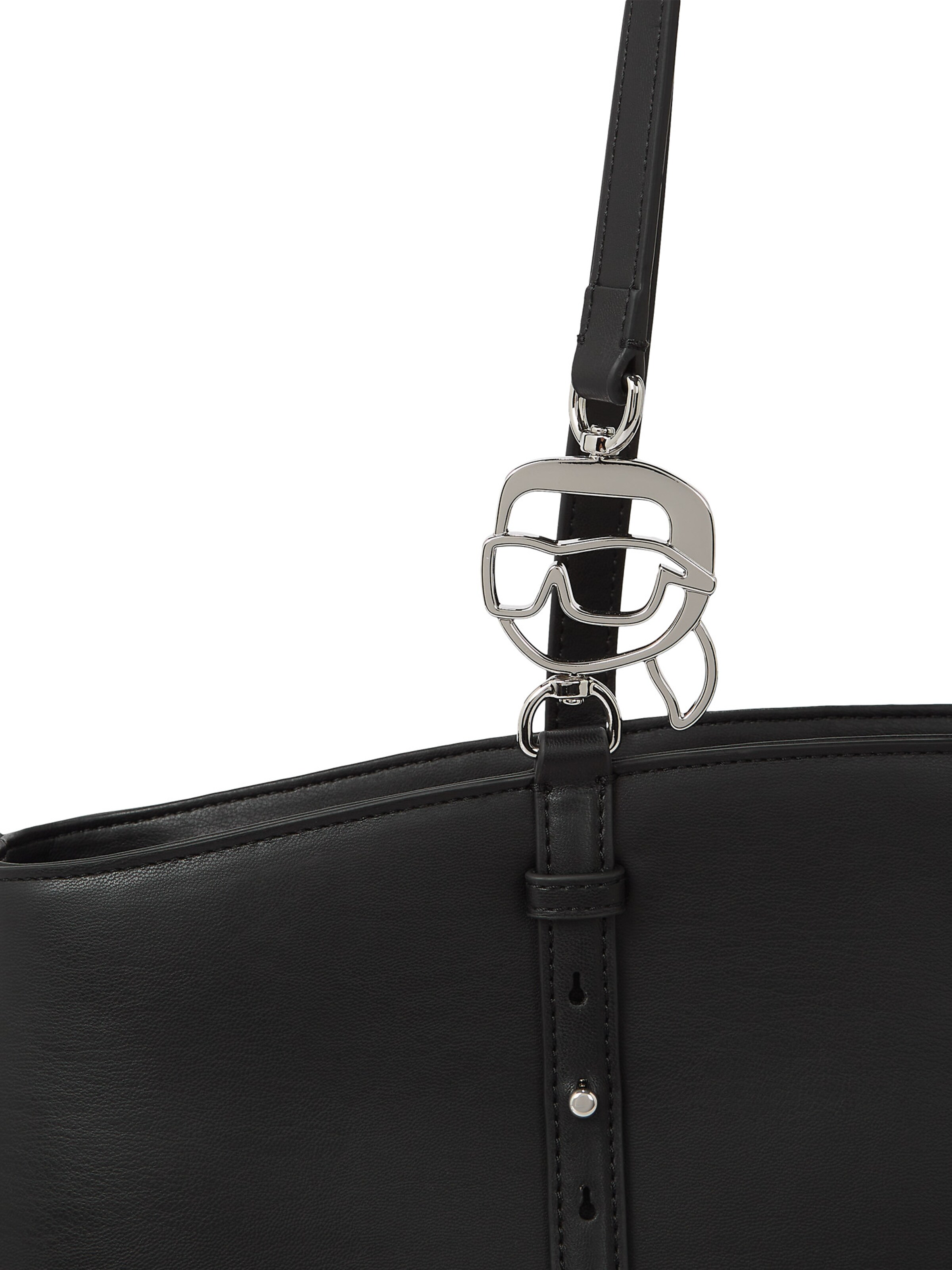 Karl Lagerfeld Zsáktáskák ' LARGE IKON SMOOTH ' - fekete