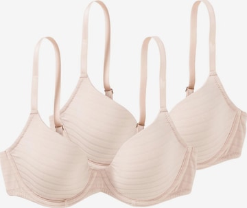 SPEIDEL Bra 'Cotton & More' in Beige: front
