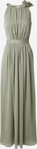 Robe de soirée SWING en vert : devant