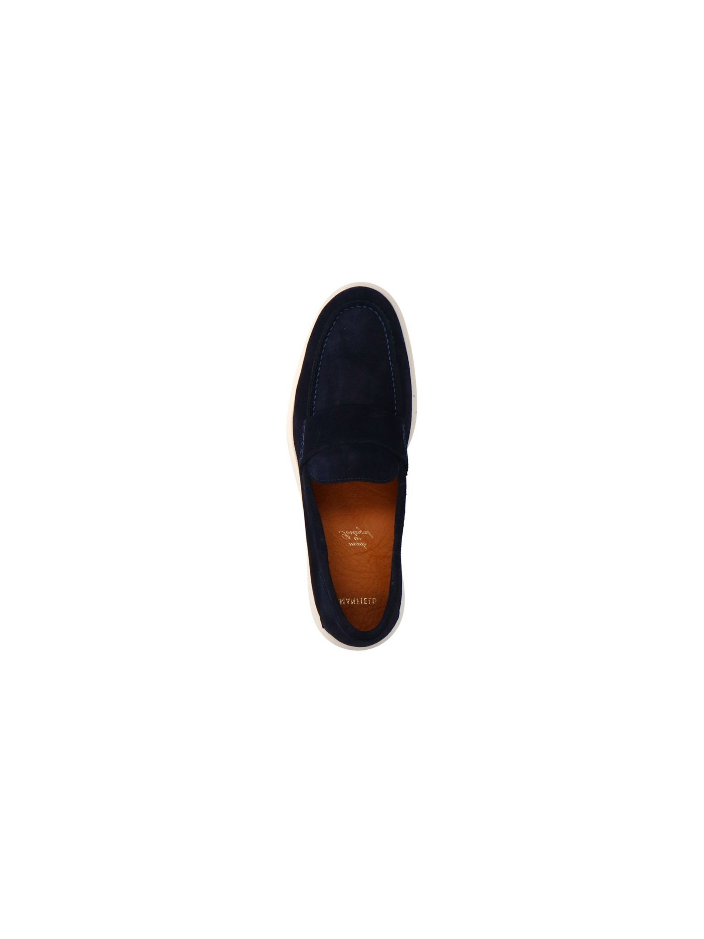 MANFIELD Mocassins in Blauw