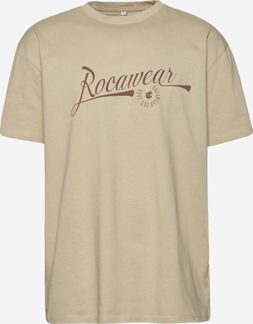 ROCAWEAR Bluser & t-shirts 'Rocroc' i beige: forside